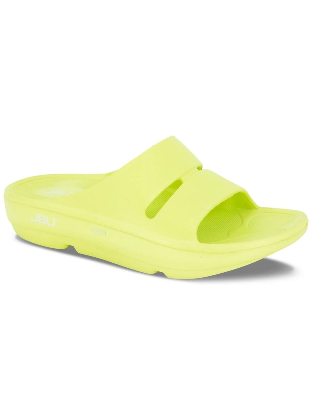 JBU Jambu Dover Kiwi Neon Yellow Lime Green Slide Sz 7 BNWB